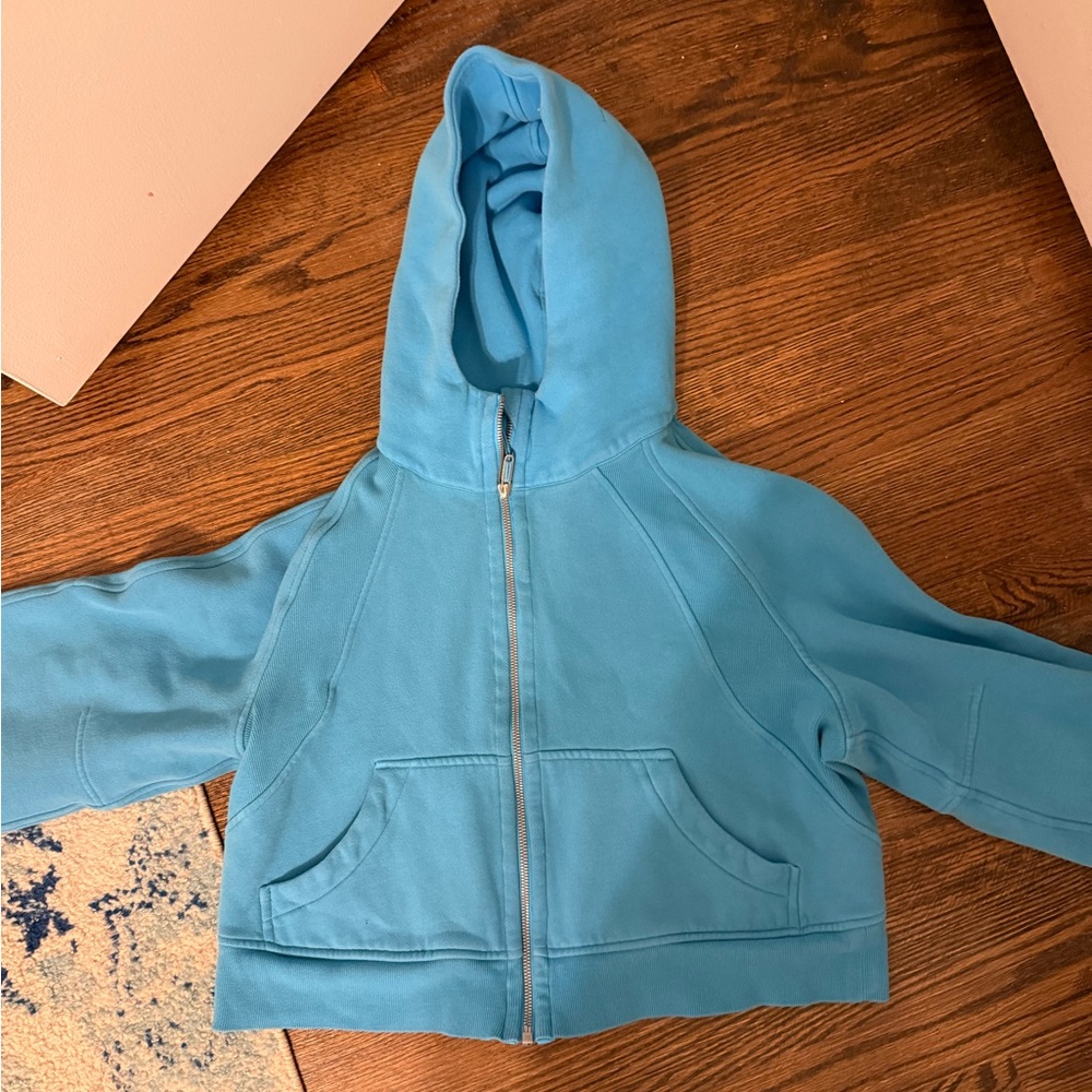 Scuba Oversized Full Zip Kayak blue light XS/S